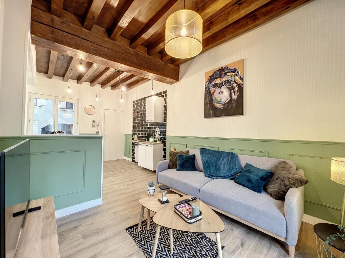 Ferienwohnung Les Terrasses Du Bouchon Troyes Exterior foto
