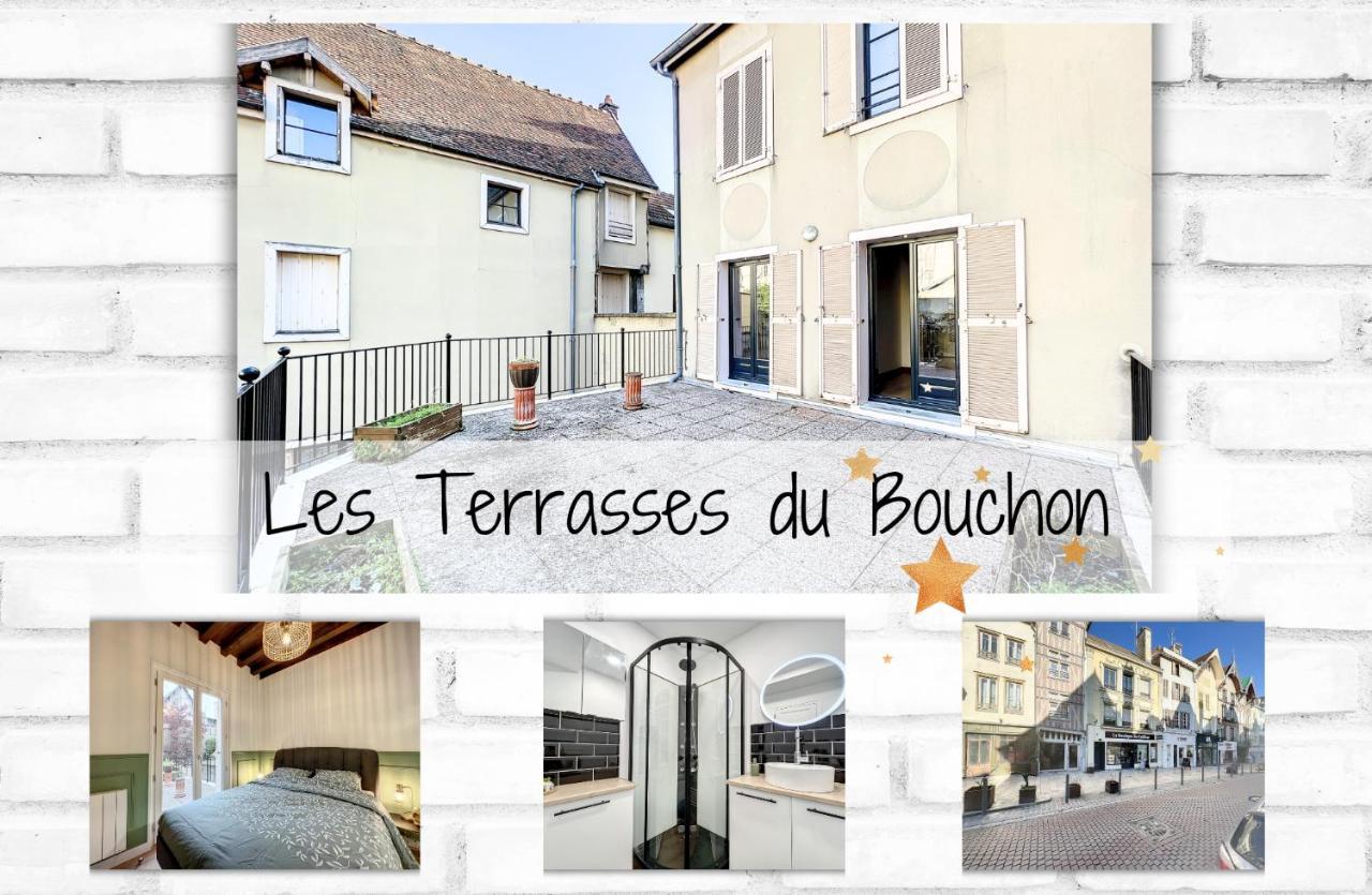 Ferienwohnung Les Terrasses Du Bouchon Troyes Exterior foto