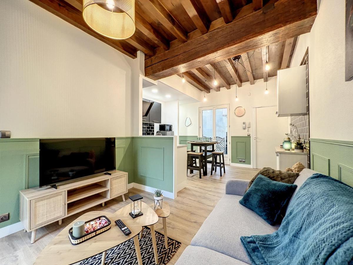 Ferienwohnung Les Terrasses Du Bouchon Troyes Exterior foto